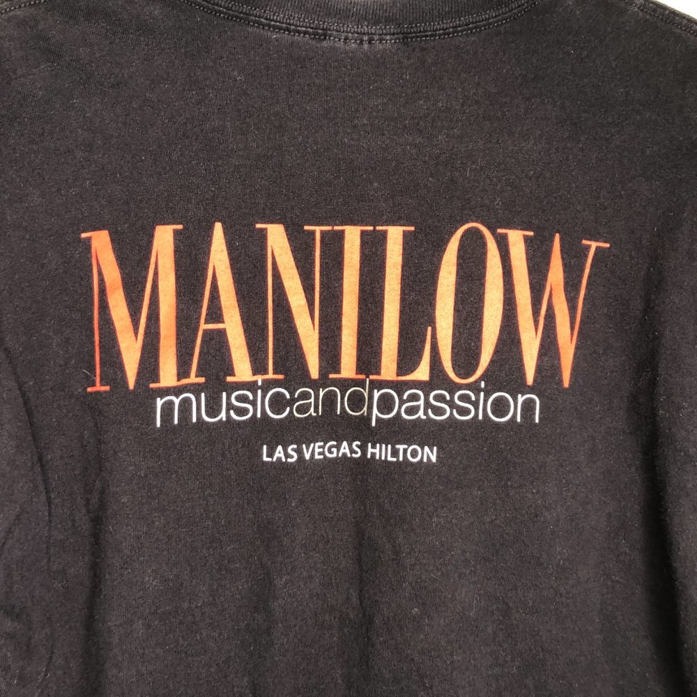 Vintage Barry Manilow Music & Passion Shirt Sz. S - Picture 4 of 5